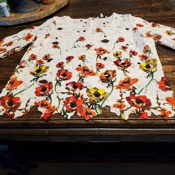 Beautifully embroidered blouse  size 12 - Picture 6 of 6